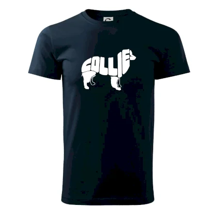 Border kólia písmo v tele