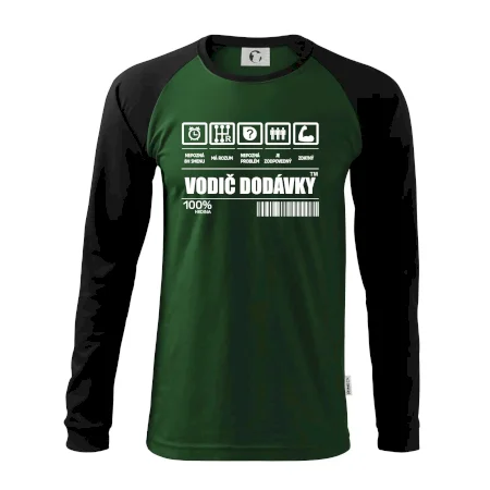 Čiarový kód - Vodič dodávky