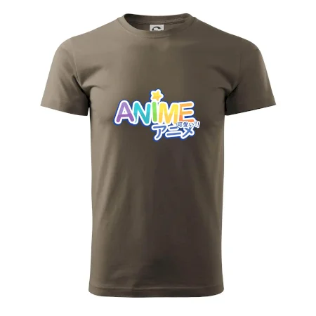 Anime nápis dúhový