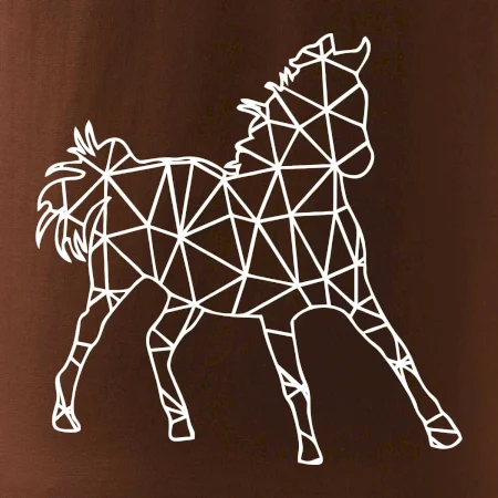 Geometria - kôň jednofarebná