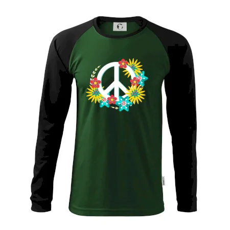 Peace symbol abstraktný