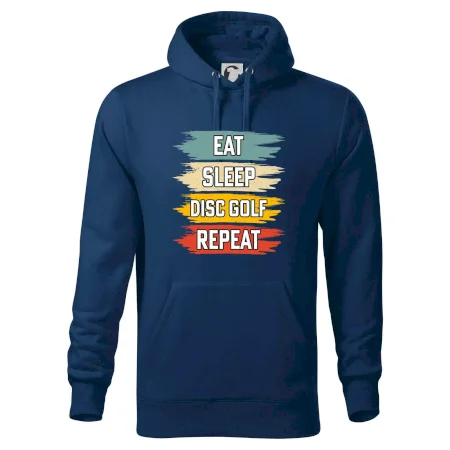 Disc Golf eat sleep barevné