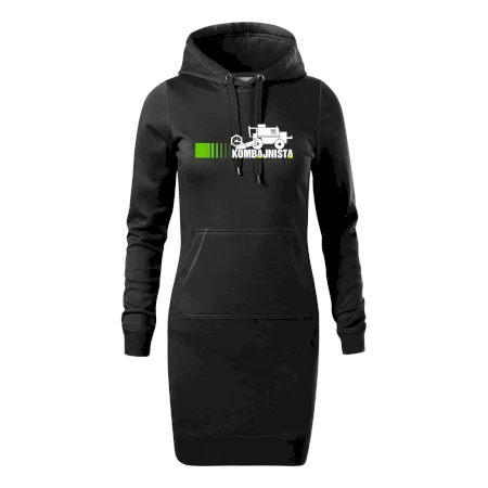 Kombajnista zelená a žltá