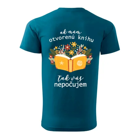 Ak mám otvorenú knihu, tak vás nepočujem