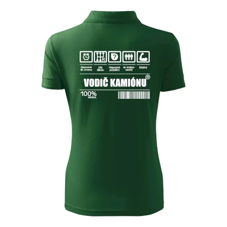 Čiarový kód - Vodič kamiónu