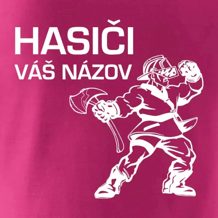 Hasič postava - vlastný názov