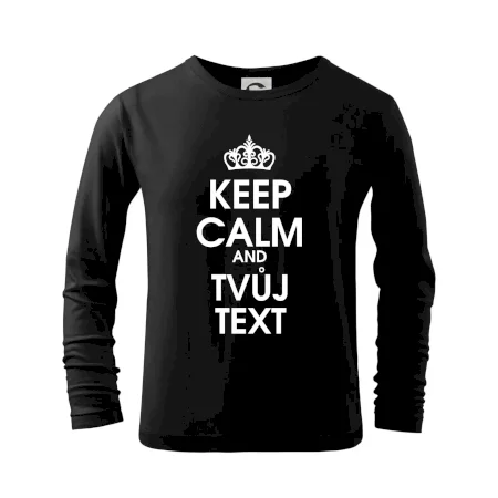 Keep calm - váš text