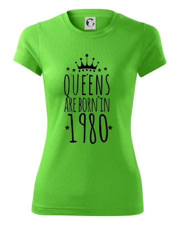 Queens are born in 1980