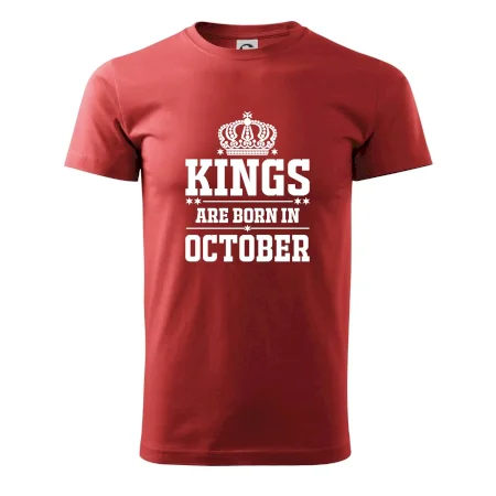 Kings are born in October