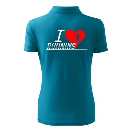 I love running dievča