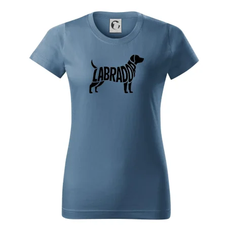 Labrador nápis v tele