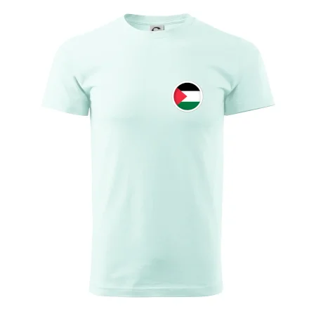 Palestína vlajka prsník