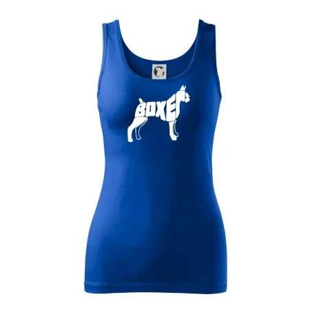 Boxer nápis v tele