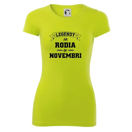 Legendy sa rodia v novembri