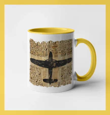 Egyptské hieroglyfy lietadlo