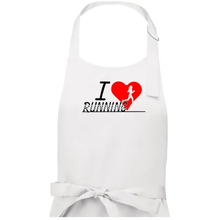 I love running dievča