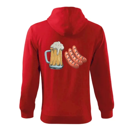 Pivo a klobása