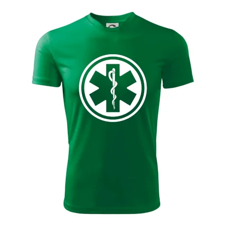 Rescue logo samostatné guľaté