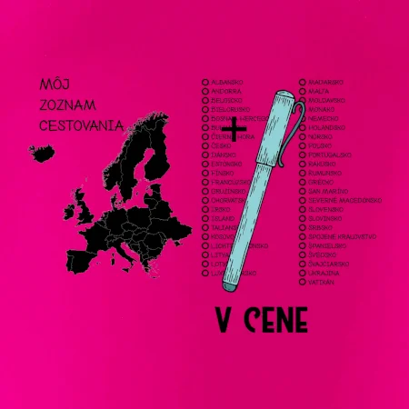 Môj cestovný zoznam - Európa