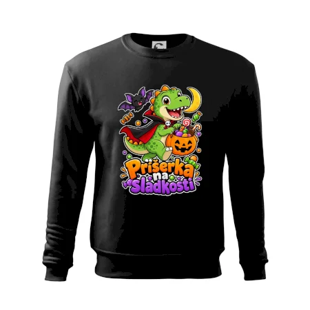 Príšerka na sladkosti - dinosaurus s tekvicou