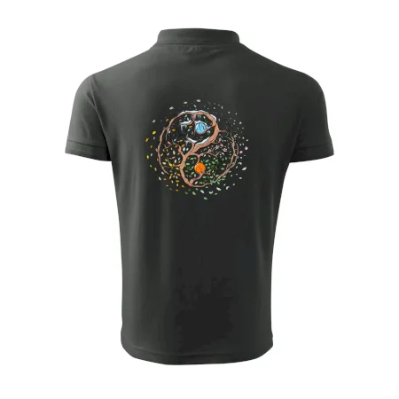 Yin & Yang strom - zima, leto