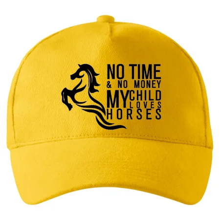 No time no money my child loves horses