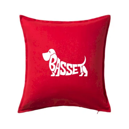 Basset nápis v tele