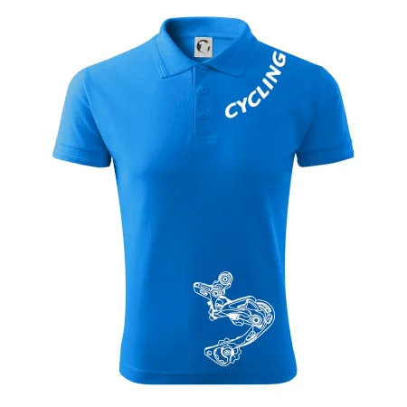 Cycling nápis šikmo
