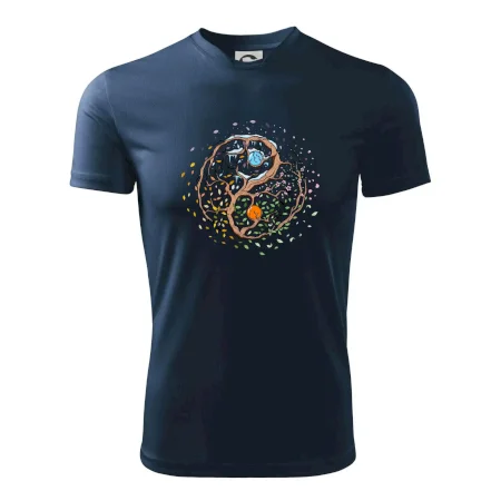 Yin & Yang strom - zima, leto