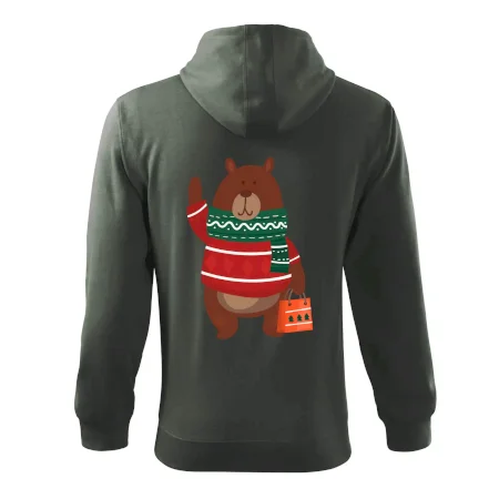 Medveď s darčekom