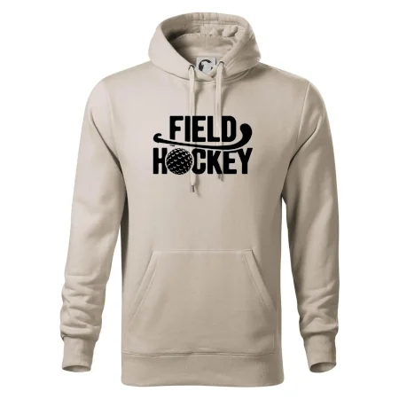 Field hockey loptička a nápis