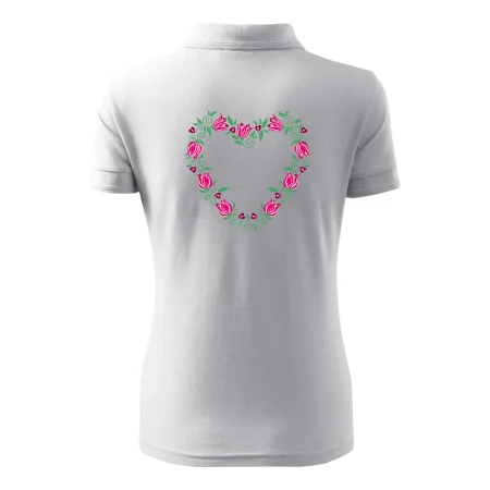 Červené tulipánové srdiečko (Pecka design)