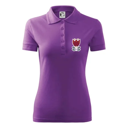 Folklór na prsníku kvetina štvorlistá