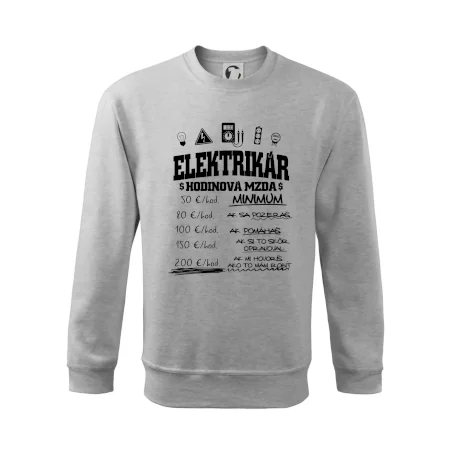 Hodinová mzda elektrikár