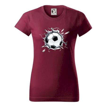 Futbalová lopta v triku
