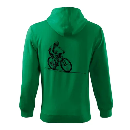 MTB kreslený cyklista