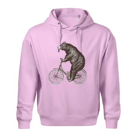 Medveď na bicykli