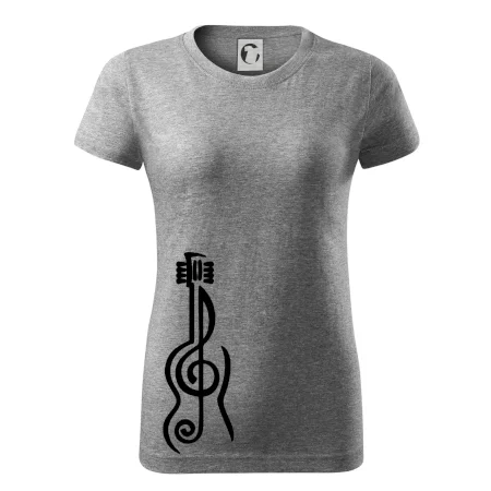 Husľový kľúč gitara