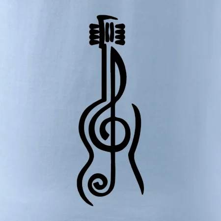 Husľový kľúč gitara