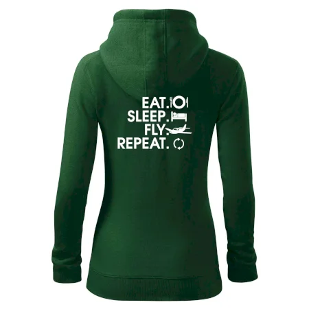 Eat sleep fly repeat