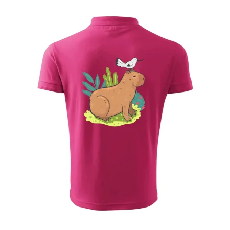 Kapybara a vtáčik