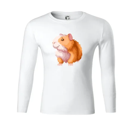 Morča - kreslené, bielo oranžové