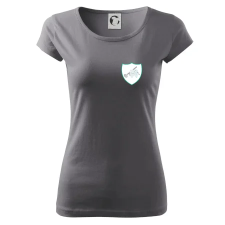 Zúbok na prsníku - zrkadlo