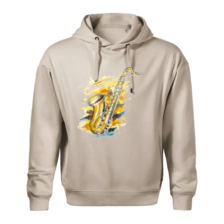 Saxofón maľovaný