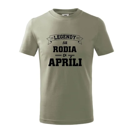 Legendy sa rodia v apríli