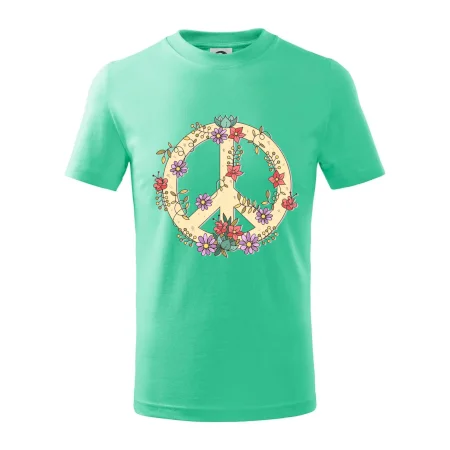 Peace symbol pieskový