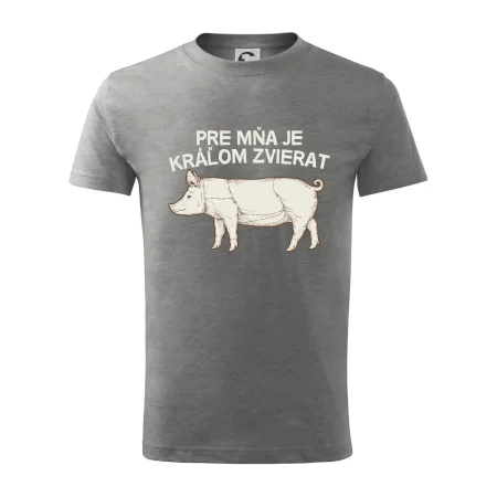 Pre mňa je kráľom zvierat prasa