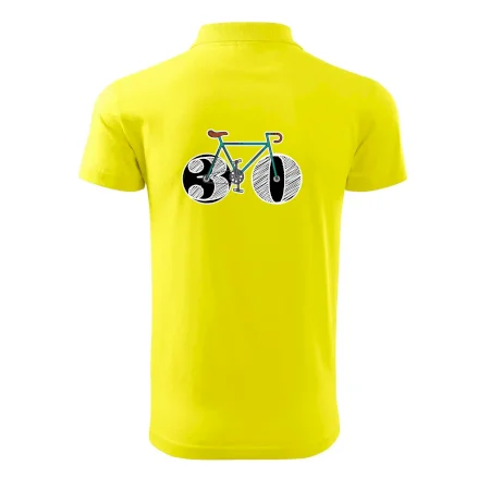 Narodeniny 30 rokov na bicykli
