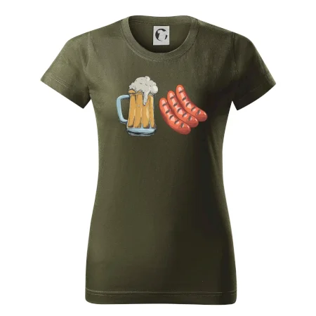 Pivo a klobása