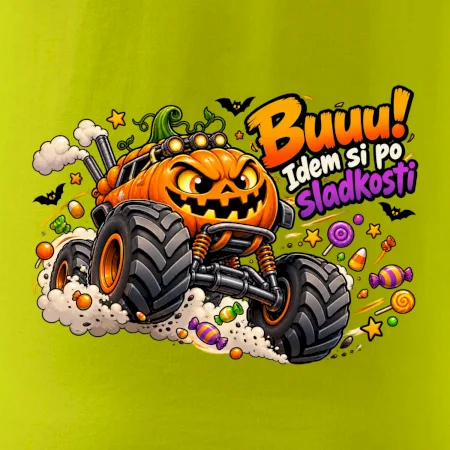 Buuu idem si po sladkosti tekvicový monster truck